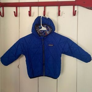 Toddler Patagonia reversible down jacket